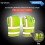 SKSAFETY Γιλέκο Ασφαλείας 10 Θ pocket, Υψηλής Ορατότητας, με Φερμουάρ, Αντανάκλασης 2