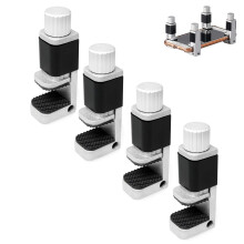 ZZHXSM 4 stuks telefoonschermklemmen 15 mm maximale breedte verstelbare beugel Draagbare telefoonbevestigingsklemmen Clip voor de meeste telefoons en