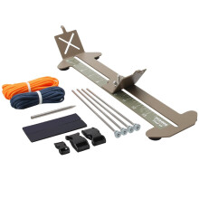 Catcan 2 in 1 Paracord Jig, Bracelet Maker Kit, Adjustable Length DIY Tools 4" to 13" with Free Cord