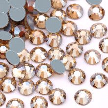 Dowarm 1440 STK Hotfix Krystal Rhinestones SS10 2,8MM Hot Fix Krystaller til H?ndv?rk T?j Flatback glas Krystal til dekoration Runde ?delstene (G