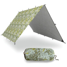 Lona AquaQuest Defender - Mosca de lluvia resistente al agua (20 000 mm) con costuras selladas para acampar, bushcraft y supervivencia - 13?10 Bo