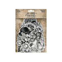 Tim Holtz Advantus Schichten Gravur Bastel-Set, 76 Teile