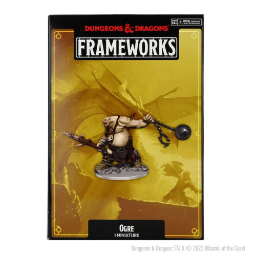 WizKids/NECA D&D Frameworks: Ogre - Board Game