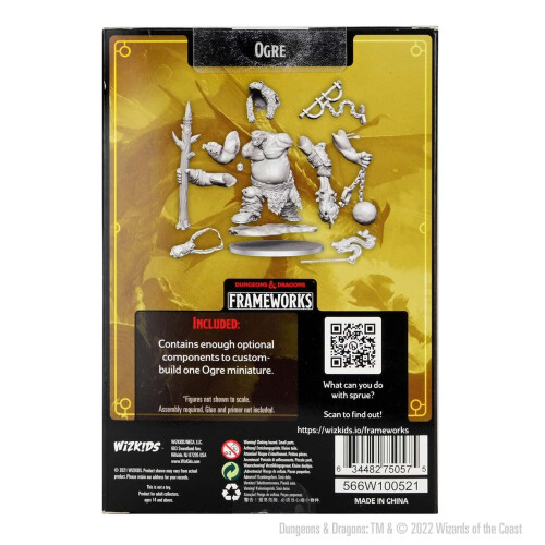 WizKids/NECA D&D Frameworks: Ogre - Board Game 1