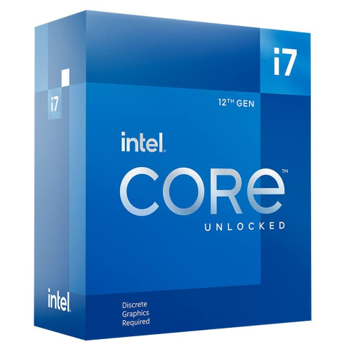 Intel Intel 12Th Gen Core I7-12700KF 12 Core Desktop Processor 20 Threads 3.6Ghz Up To BX8071512700KF