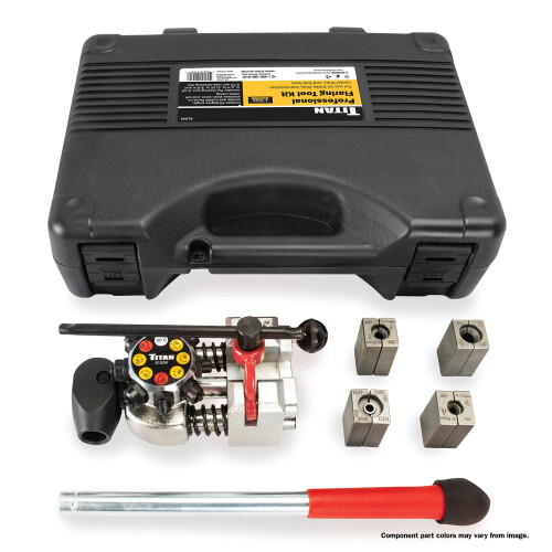 Titan 51534 Professional Single Double and Bubble Flaring Tool Set Black 1