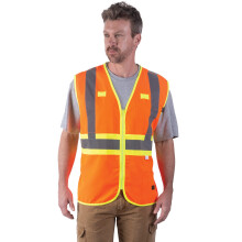 V?gge HI-VIS ANSI II Premium sikkerhedsvest Hi-Vis Orange 2XL