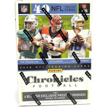2020 Panini Chronicles Football 8er-Pack Blaster-Box (40 NFL-Sammelkarten)