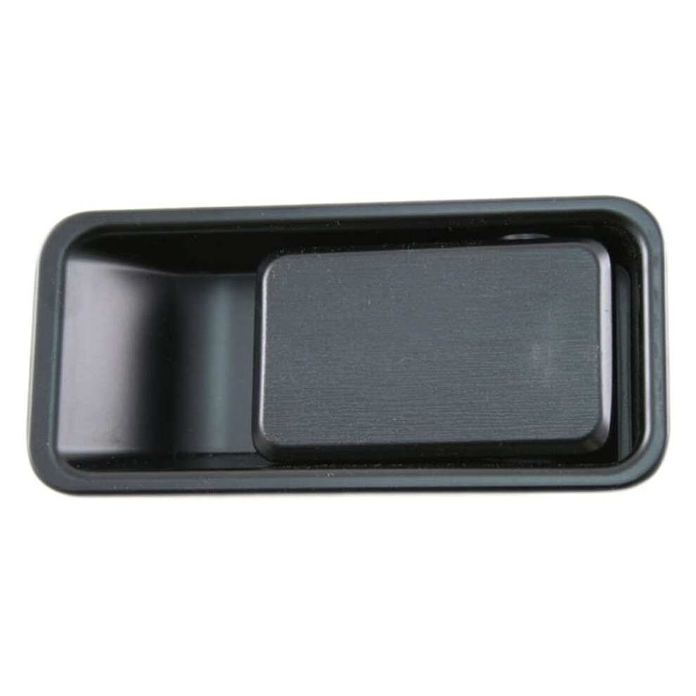Trq Right Exterior Door Handle Passenger Side Compatible With 1987-2006 Jeep Wrangler Black 191213441947