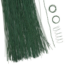 Royal Imports Filo verde sfuso, steli da 30,5 cm, calibro 22, 300 pezzi, per composizioni floreali, forniture per fioristi, gioielli, articoli da