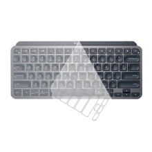 Ultratynd Desktop PC Silikone Klar Tastatur Cover Skin Protector Kompatibel med Logitech MX Keys Mini Minimalist & Mac Minimalist Wireless Illumi