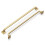 Hickory Hardware 1 Pack Solid Core Küchenschrankgriffe, Luxus Möbelgriffe, 12 Zoll Lochabstand, Champagner 1
