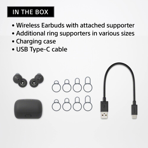 Sony Sony LinkBuds Ακουστικά True Wireless με Alexa, Λευκό (Ανανεωμένα) 1