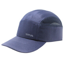 TITUS Leichte Sicherheits-Anstoßkappe – Schutzmütze im Baseball-Stil (Navy Poly-Blend)