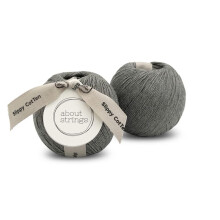 Om Strings 50% Bomuld 50% Tencel (Lyocell) No.3 Light DK Garn 3,53oz (100g) 235 Yards pr. Bold 2 Pakke (Fortov)