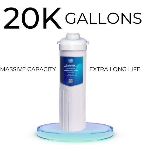 20 000 gallon erstatningsvandfilterpatron til Drinkpod under vask vandsystem 1