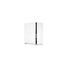 QNAP TS-233-US NAS de escritorio asequible de 2 bahas con procesador ARM Cortex-A55 de cuatro ncleos y 2 GB de RAM DDR4 (sin disco)