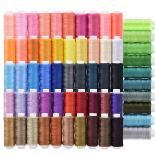 Nähgarn-Sets, Allzweck-Spulen, 60 Farben, Polyestergarn, Quiltgarn-Sortiment für Handmaschinennähen, Sticken (60 Farben)