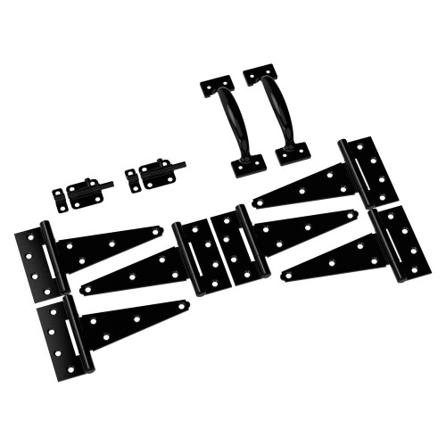 National Hardware N166-006 Kit Capannone Nero