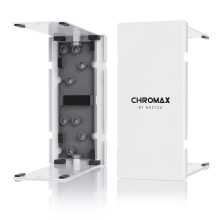 Noctua NA-HC8 chromax.Witte koellichaamafdekking voor NH-U12A (zwart)