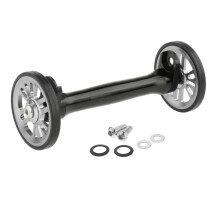 Easy Wheel And Extension Rod Foldable Bike Transport Walking Wheel