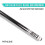 Bton de queue de billard Pathline - Bton de billard en rable canadien de 58 pouces (blanc 18 oz) 4