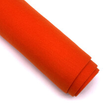 Ice Fabrics Craft filtstof fra The Yard - 72"""" Bred & 1,6 mm tyk akrylfilt - Bl?dt og holdbart orange filtstof til g?r-det-selv-kunst- og h?ndv?r