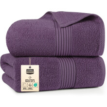 Utopia Asciugamani - Set 2 Teli da Bagno Jumbo Premium - 100% Cotone Assorbente e Asciugatura Rapida