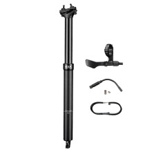 Tija telescpica con control remoto EXA Form 900i de 30,9 mm/31,6 mm con 1 kit de palanca y cable en la carcasa Tija de silln con cuentagotas de