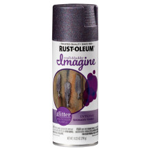 Rust-Oleum Imagine Craft & Hobby Glitter Spray Paint Glitter Meerkleurig Paars 10.25 oz.