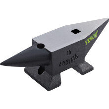 Yunque de Acero Fundido VEVOR, 10kg, Yunque de Un Cuerno con Base Estable