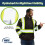 JORESTECH Safety Sweater Reflekterende High Visibility Sort 1/4 lynl?s ANSI 5