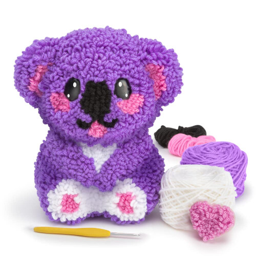 PlayMonster Yarnimals Koala - Loop je eigen Koala - Knutselset - Maak je eigen dierenspeelgoed - Vanaf 8 jaar 1