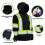 JORESTECH High Visibility h?ttetr?je fuld lynl?s 100% polyester ANSI 4