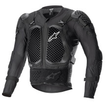 Alpinestars 6546823-10-S/M: Giacca di Protezione Bionica V2 per Ragazzi Nera Sm/Md