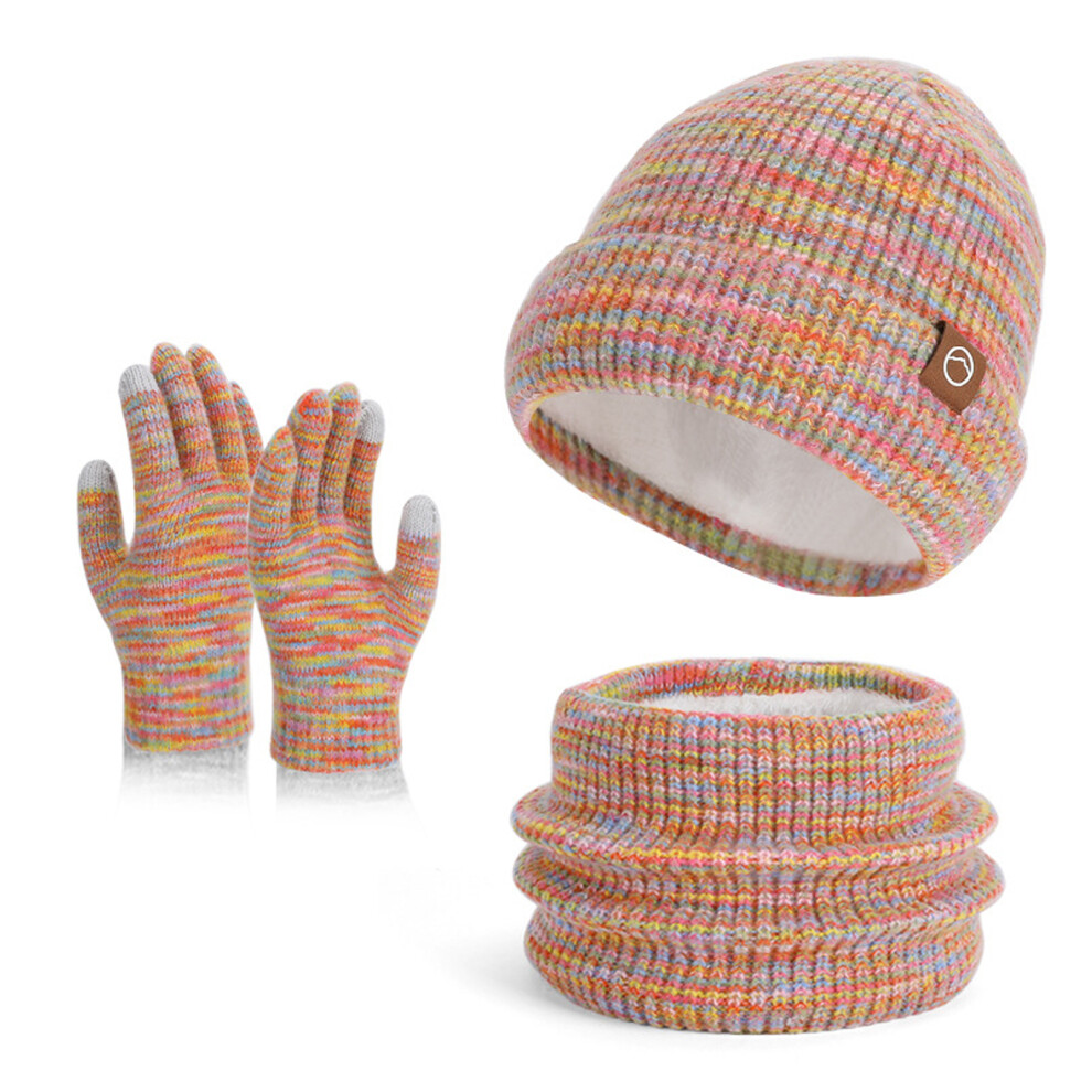 (multicolored) 3piece Colorful Winter Set For Men And Women Brighten Up Cold-Weather-image-OPC-PN9C29V-NEW