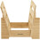 Crosley Crosley AC1052A-BA Record Storage Display Stand Bamboo 2