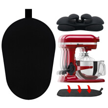 Tappetino scorrevole per mixer per KitchenAid Tappetino scorrevole per mixer con organizer per cavi pieghevoli per elettrodomestici KitchenAid da