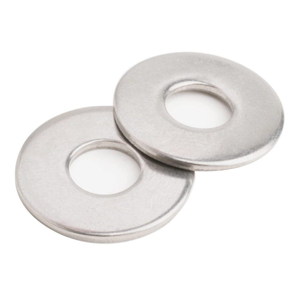 Instockbolts M6 X 12Mm Od Flat Washer 18-8 (304) Stainless Steel Washers Flat 100Pcs 740727238552