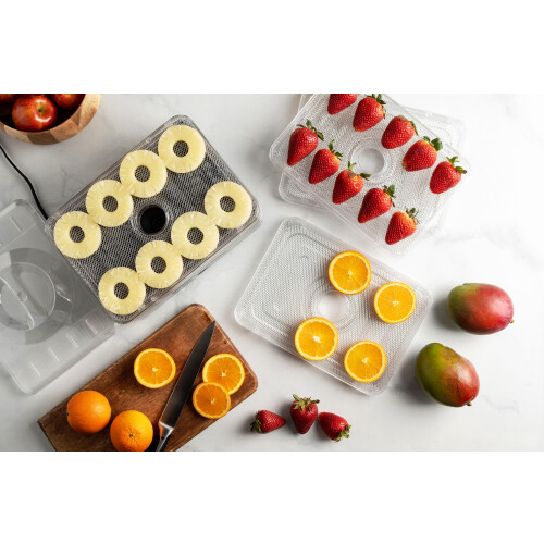 Udskiftningsbakker i rustfrit st?l til Magic Mill Food Dehydrator Machine Modelnummer MFD-5000 (5 Pack) 2