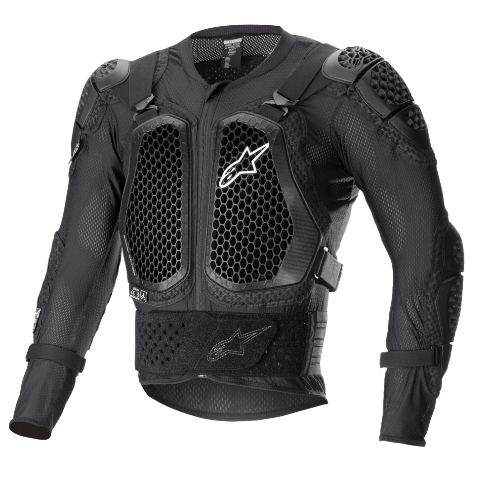 (L / Xl) Alpinestars Bionic Action V2 Youth Protection Jacket Black 8059347043609