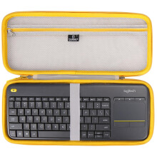 Tourmate Custodia rigida per tastiera Logitech K400 Plus Wireless Touch TV (solo scatola)