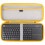 Tourmate Hard Storage Case til Logitech K400 Plus Wireless Touch TV Keyboard (kun boks) 1