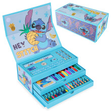 Disney Stitch Olσwki do kolorowania dla dzieci Dlugopisy do kolorowania Kredki Materialy artystyczne w pudelku artystycznym Zestawy do kolorowania dl