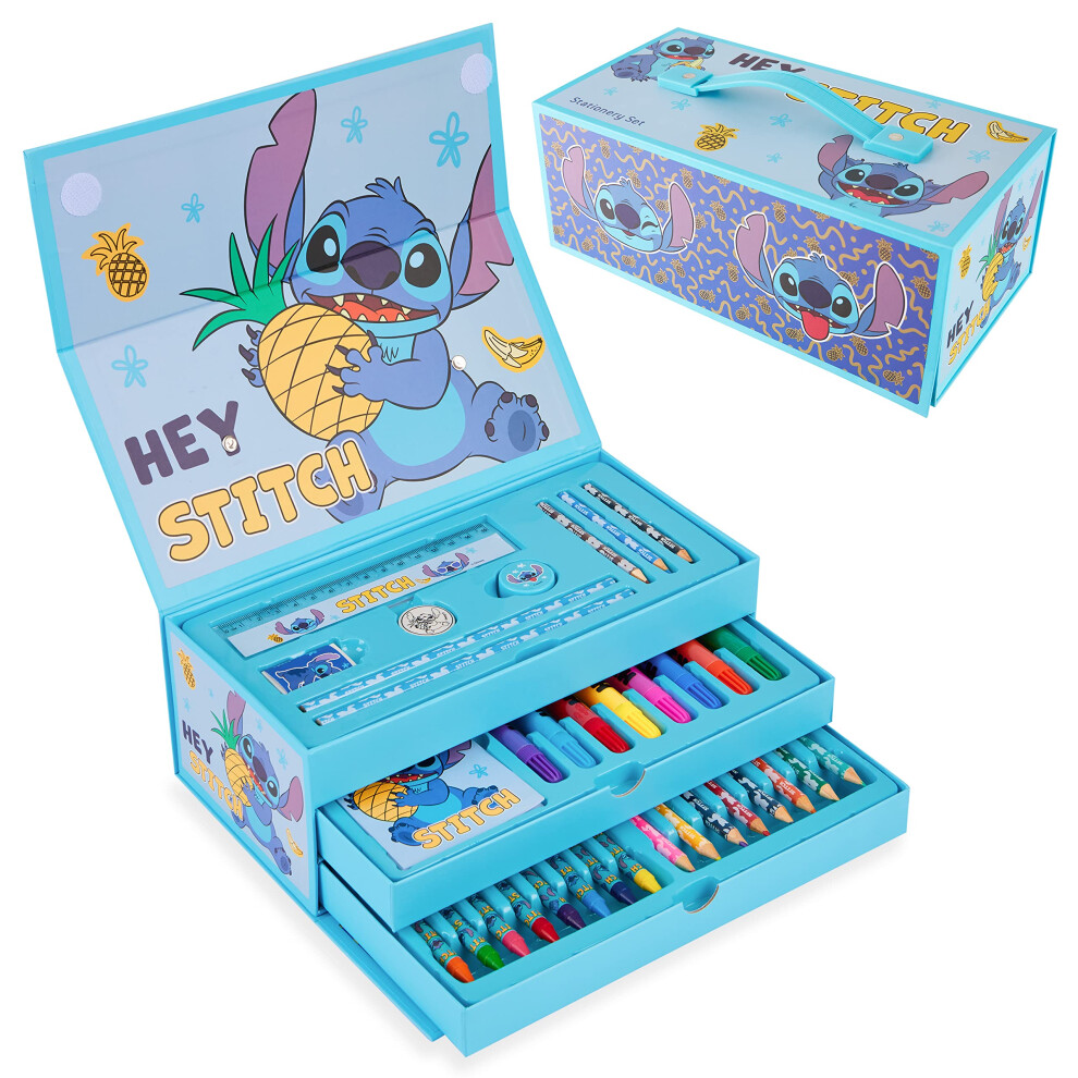 Disney Unisex Multicolor Stitch Stationary Set - Image 3