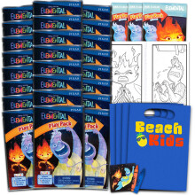 Elemental Mini Party Favors Set voor kinderen - Bundel met 24 Grab n Go Play Packs Kleurplaten Stickers Meer (Verjaardagsfeestbenodigdheden)