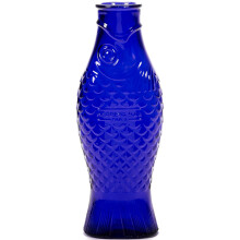 Pichet eau en verre Serax | Verrerie Fish & Fish par Paola Navone | Carafe vin carafe dcanter 28,74 fl oz | Rcipient de bouteille bleu fo