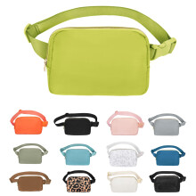 VOROLO Fanny Pack pro eny a mue Crossbody kabelka na opasek s nastavitelnm popruhem Drky k promoci Trvove zelen