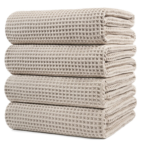 POLYTE Microfiber Oversize Quick Dry Lint Free Bath Towel  60 x 30 in