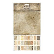 Tim Holtz - Advantus Idea-Ology Bakgrunder Dubbel-Sidigt Kartong 6"X10" 24/Förp-Volym #4